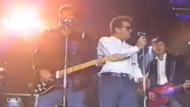 151. Johnny _ Le bon temps du Rock’n’Rollavec Eddy et Alain Bashung-C+ (24.06.1989) vignette