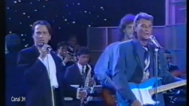 301. Johnny Hallyday et Florent Pagny – Toute la musique que j’aime – 1992 vignette