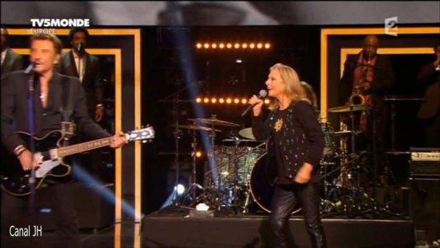 7. Johnny Hallyday et V‚ronique Sanson – La musique que j’aime – 2015 vignette