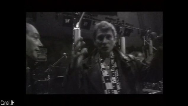 Johnny Hallyday – avant le concert – La Cigale 1994(1) vignette
