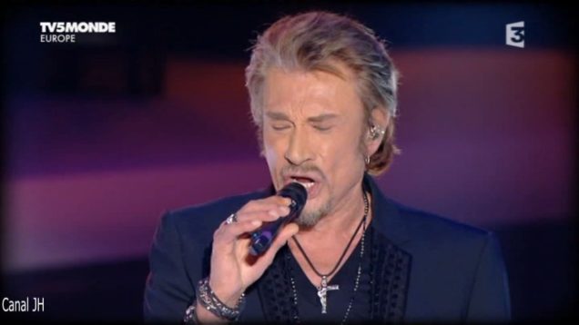 326. Johnny Hallyday et Charles Aznavour-sur ma vie-2013 vignette