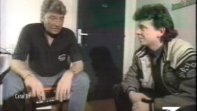 278. Johnny Hallyday et Philippe Manoeuvre – 1987 vignette