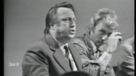 361. Johnny Hallyday et Raymond Devos – 1974 vignette