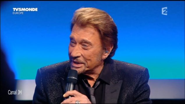 369. Johnny Hallyday interview avec Calogero et Michel Drucker – 2014 vignette