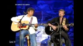 374. Johnny Hallyday et Laurent Voulzy – Tennessee – live Bercy 30 sept 2006 vignette
