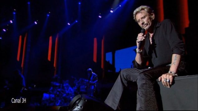 503. Johnny Hallyday – Derrière l’amour – Palais des Sports 2006 vignette