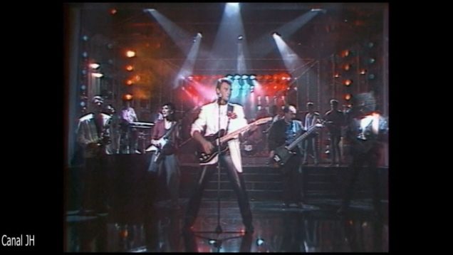 540. Johnny Hallyday- Rock’n’roll attitude – 1985 vignette