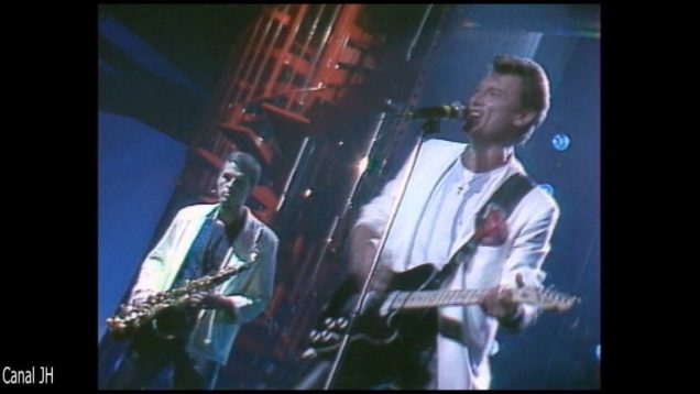 550. Johnny Hallyday – equipe de nuit – 1985 vignette